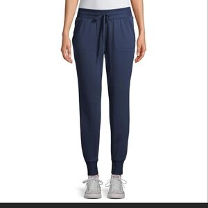 Athletic Works Women's Navy Blue Atheleisure Loungwear Joggers